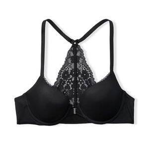 BRAND NEW!!! NEVER WORN BODY BY VICTORIA BLACK LACE DEMI BRA!!